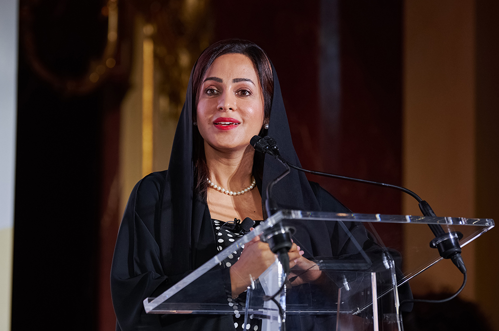 Maryam Matar, Founder and Chairperson for the United Arab Emirates Genetic Diseases Association